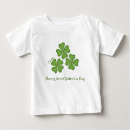 Camiseta De Bebé St. Patrick's Day Toddler T-Shirt de Shamrock