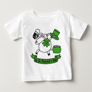 Camiseta De Bebé St Patricks sheep
