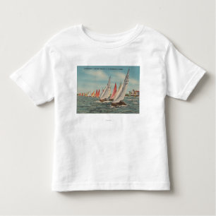 Camiseta De Bebé St Petersburg, FL - vista del Regatta del