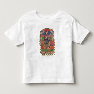 Camiseta De Bebé St. Radegund en un trono