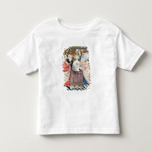 Camiseta De Bebé St. Remigius, obispo del bautismo de Reims (Anverso)
