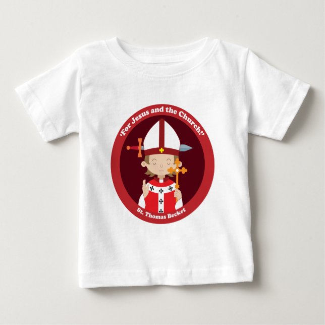 Camiseta De Bebé St. Thomas Becket (Anverso)