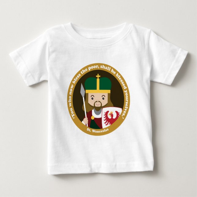 Camiseta De Bebé St. Wenceslas (Anverso)
