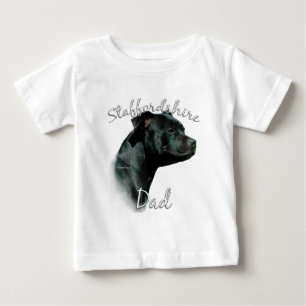 Camiseta De Bebé Staffordshire Bull Terrier Dad 2