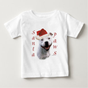 Camiseta De Bebé Staffordshire Bull Terrier Santa Paws