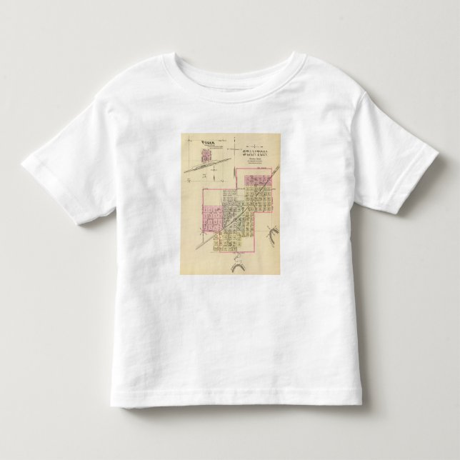Camiseta De Bebé Stanton y Pilger, Nebraska (Anverso)