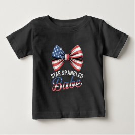 Camiseta De Bebé Star Spangled Babe