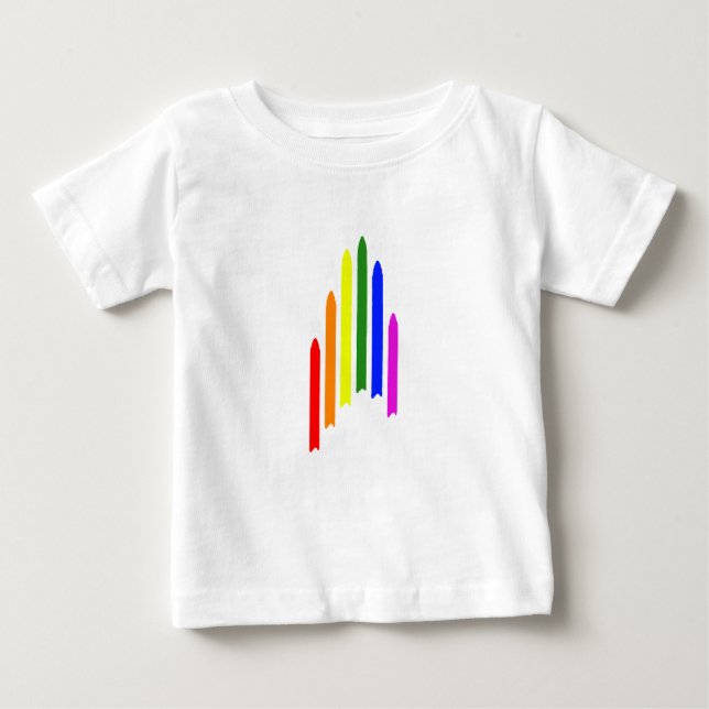 Camiseta De Bebé Star Trek Gay Pride T-Shirt (Anverso)