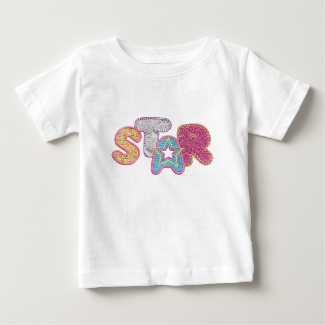 Camiseta De Bebé Star Tutu Baby Romper (Anverso)