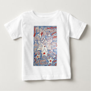 Camiseta De Bebé Stars & Stripes Angel