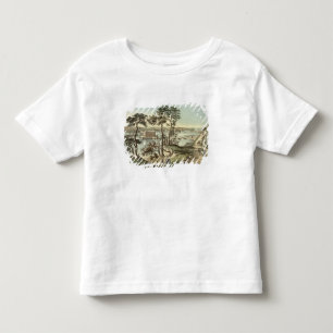 Camiseta De Bebé Staten Island y los estrechos del fuerte Hamilton