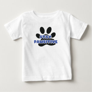 Camiseta De Bebé Stay Paw curioso animal