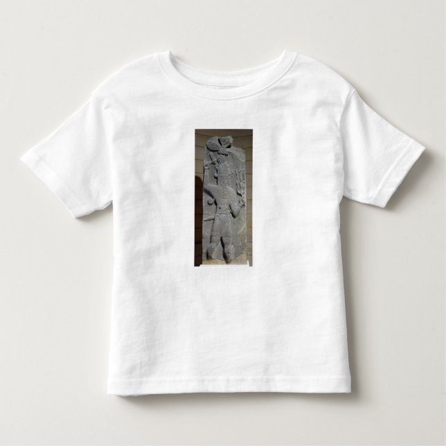 Camiseta De Bebé Stela de Teshub, dios sirio de la tormenta (Anverso)