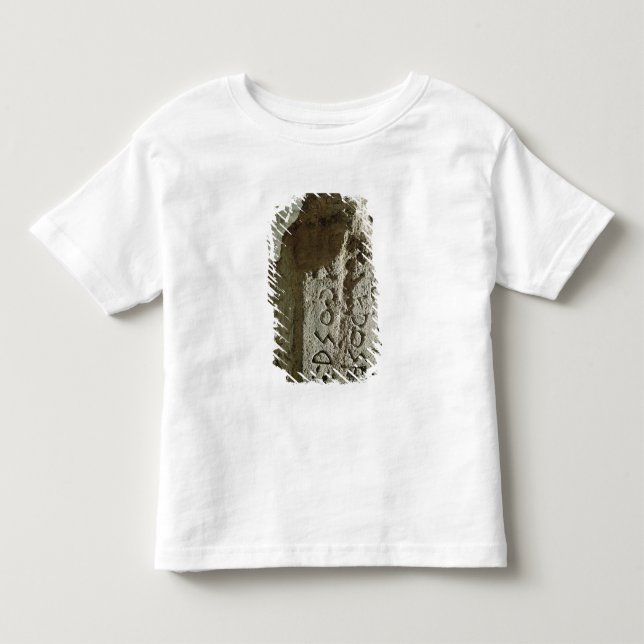 Camiseta De Bebé Stele con el texto de una ley sagrada (Anverso)