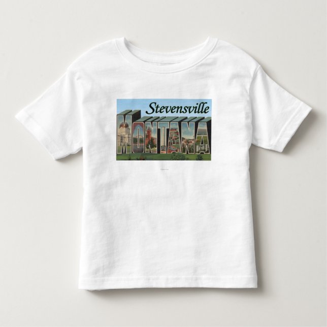 Camiseta De Bebé Stevensville, Montana (Anverso)