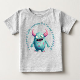 Camiseta De Bebé Stewart: El adorable pequeño monstruo