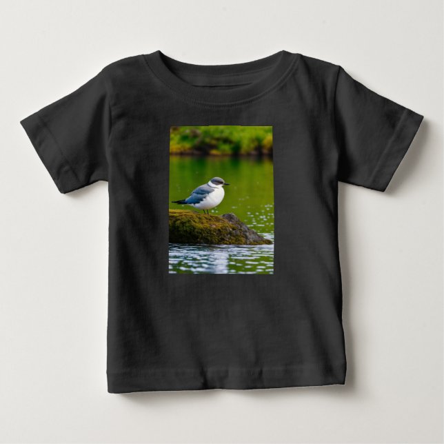 Camiseta De Bebé Stillhet över horisonten (Anverso)