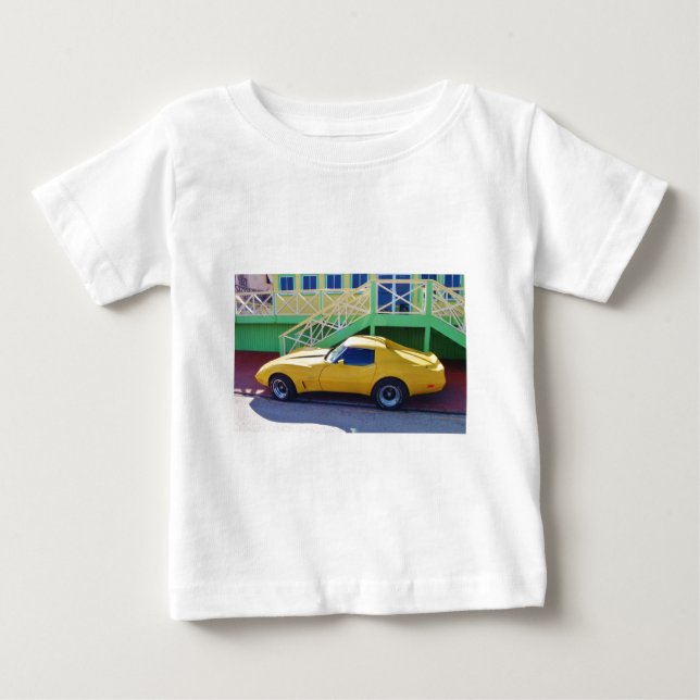 Camiseta De Bebé Stingray. clásico del Corvette (Anverso)