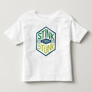 Camiseta De Bebé Stink Stank Stunk Badge
