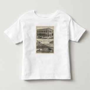 Camiseta De Bebé Stockton Beavers la granja, Kansas