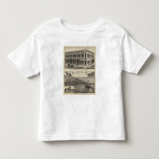 Camiseta De Bebé Stockton Beavers la granja, Kansas