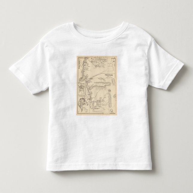 Camiseta De Bebé Stratford, Coos Co (Anverso)