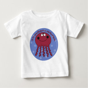 Camiseta De Bebé Strawberry Jellyfish