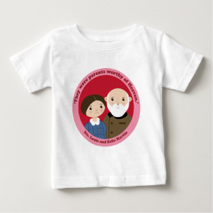 Camiseta De Bebé Sts. Louis y Zelie Martin