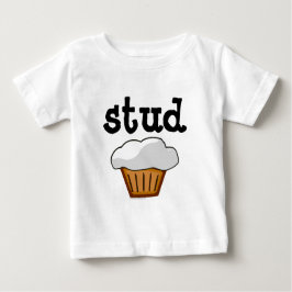 Camiseta De Bebé Stud Muffin, Cute Funny Baked Good