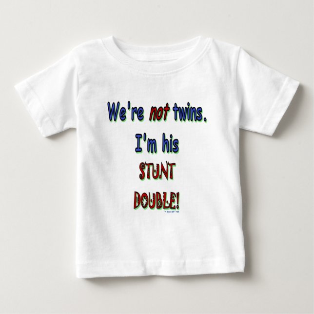 Camiseta De Bebé StuntDouble (Anverso)