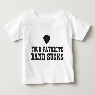 Camiseta De Bebé Su banda preferida chupa