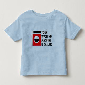 Camiseta De Bebé Su lavadora llama