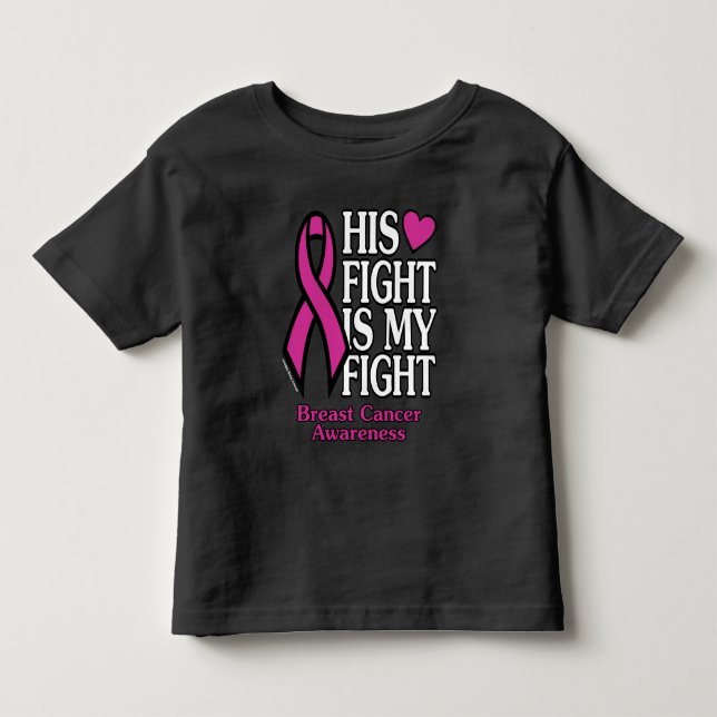 Camiseta De Bebé Su Lucha... Cáncer de Mama (Anverso)
