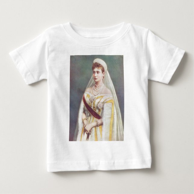 Camiseta De Bebé Su Majestad Imperial La Emperatriz de Rusia (Anverso)
