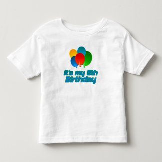 Camiseta De Bebé Su mi 5to cumpleaños