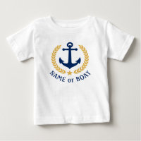 Su nombre de barco Anchor Gold Laurel deja la estr