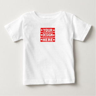Camiseta De Bebé Su Personalizado de diseño aquí
