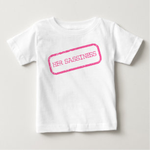 CAMISETA DE BEBÉ "SU SASSINESS"
