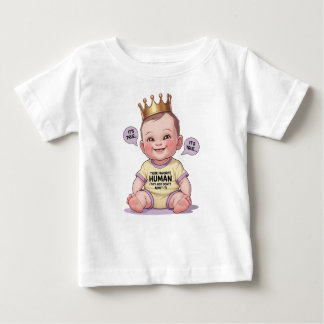 Camiseta De Bebé Su ser humano favorito (simplemente no lo admiten)
