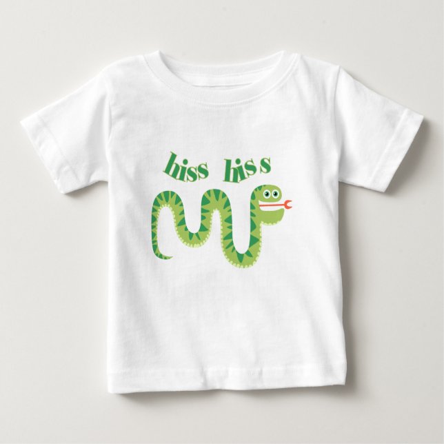 Camiseta De Bebé Su serpiente (Anverso)