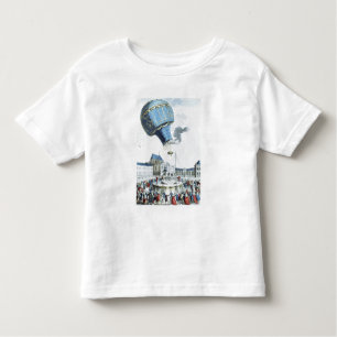 Camiseta De Bebé Subida del globo de aire caliente de los hermanos