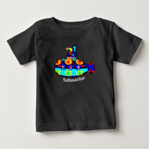 Camiseta De Bebé Submarino