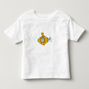 Camiseta De Bebé Submarino amarillo
