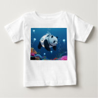 Submarino Panda Surrealista Explorando R Biolumine