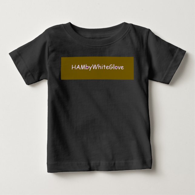 Camiseta De Bebé Sudadera con capucha para niños pequeños de HAMbyW (Anverso)