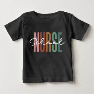 Camiseta De Bebé Sudadera para niños pequeños Enfermera escolar