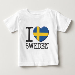 Camiseta De Bebé Suecia