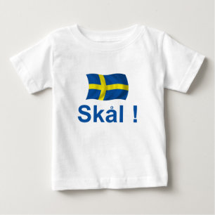 Camiseta De Bebé ¡Suecia Skal!