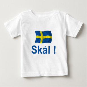 Camiseta De Bebé ¡Suecia Skal!