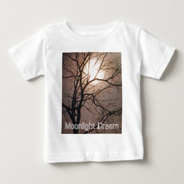 Camiseta De Bebé Sueño de luna (Anverso)